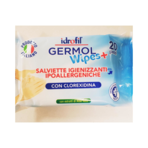 germol wipes sanitizing 20 pc